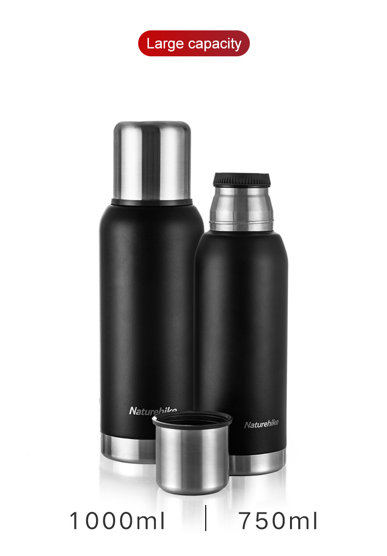 فلاسک نیچرهایک 1000 ميلي ليتر NH19SJ010      Outdoor Vacuum Insulated Bottle Naturehike NH19SJ010