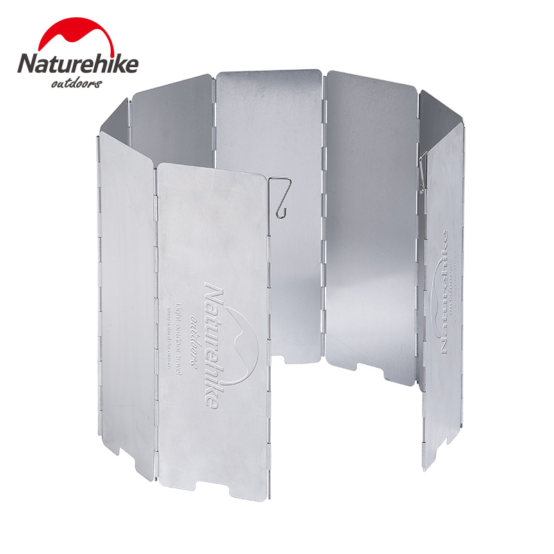 بادگير 8 تكه اجاق سفري نيچرهايك NH15F008-B NATUREHIKE 8 PIECE WINDSHIELD NH15F008-B